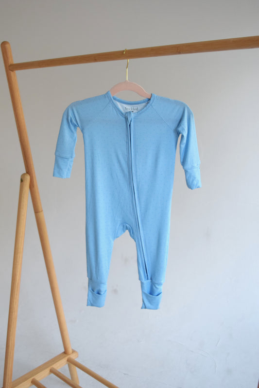 Blue Dot Baby Onesie