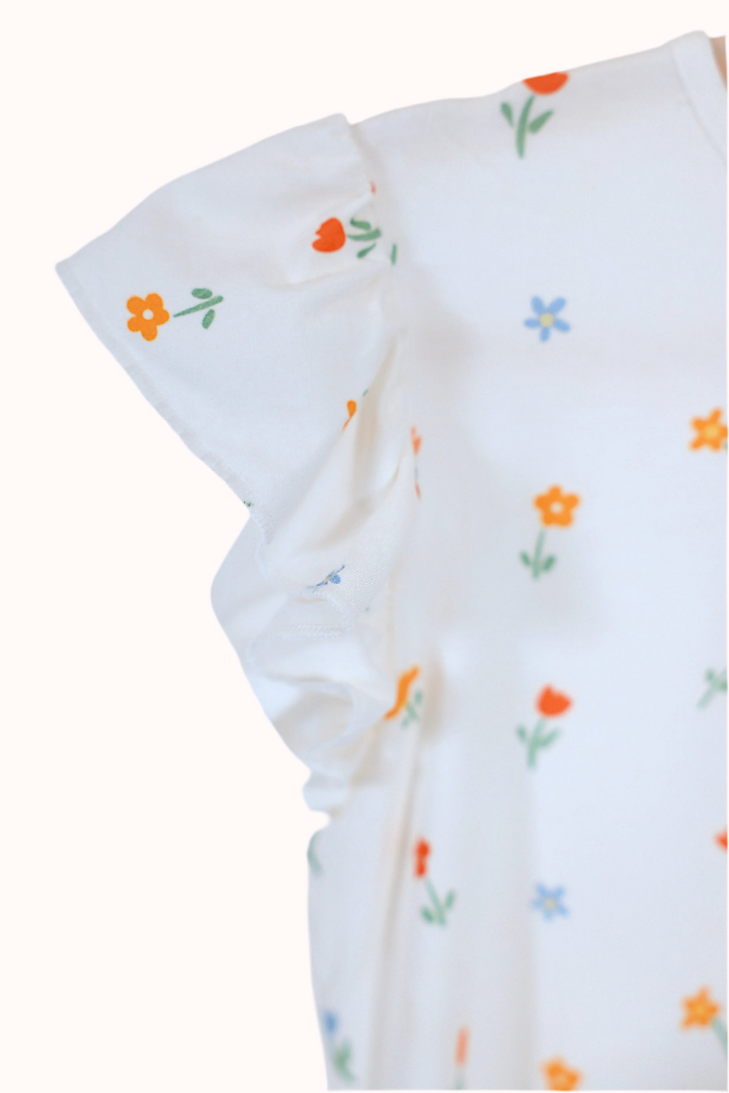 Oakley Dress- WHITE FLORAL