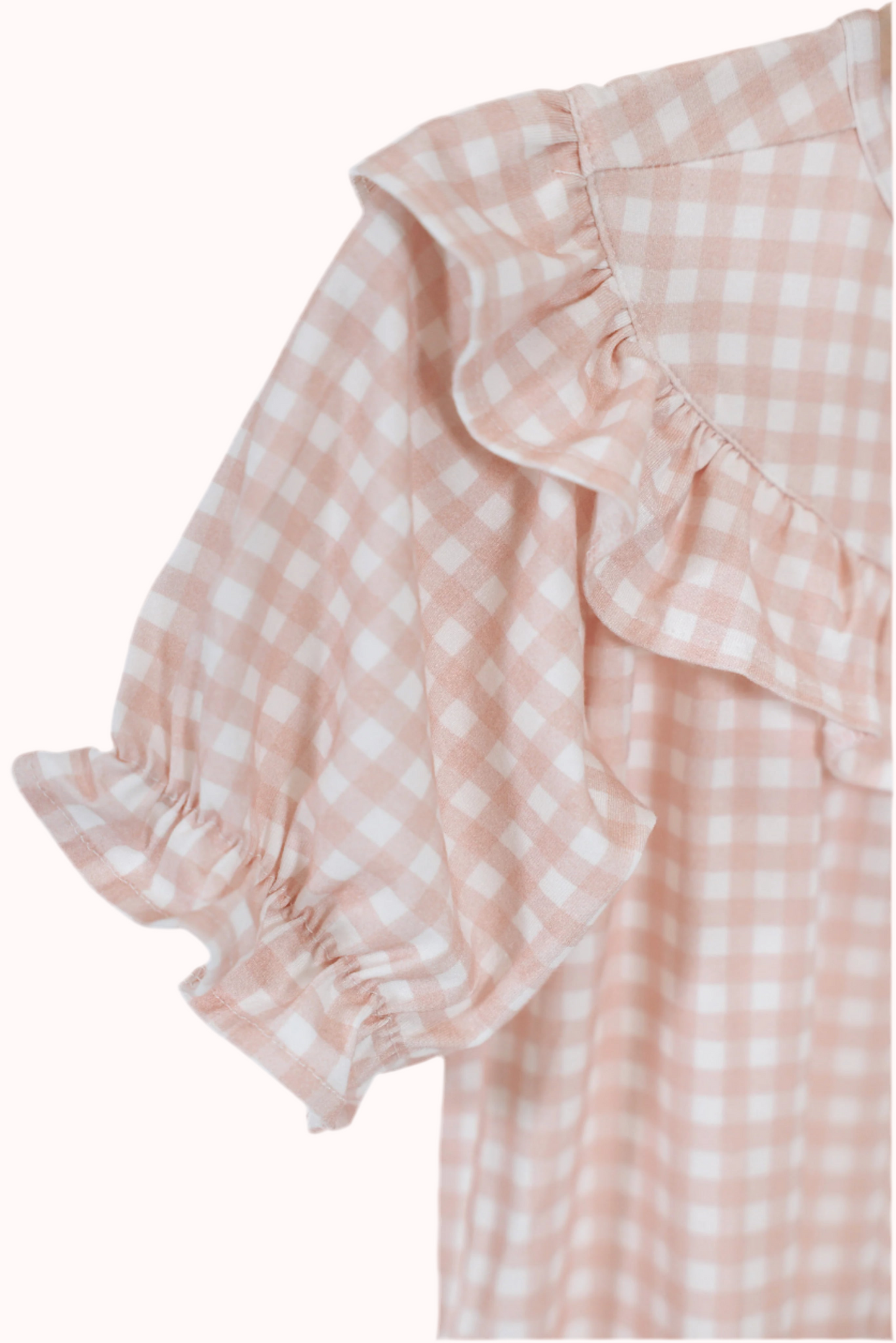 Nellie Jo Dress- CLASSIC PINK GINGHAM
