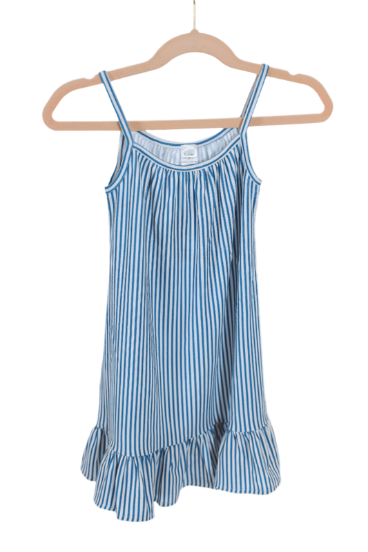Warner Dress- BLUE STRIPE