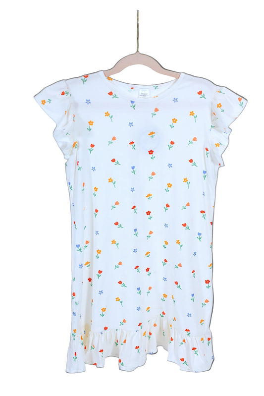 Oakley Dress- WHITE FLORAL