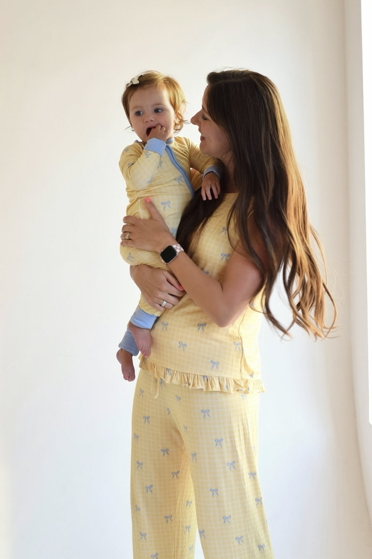 Women’s Yellow Bow Two Piece