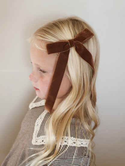 7” Velvet Bows