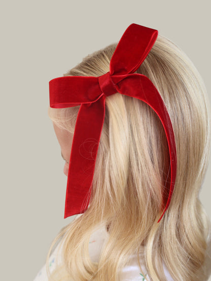 7” Velvet Bows