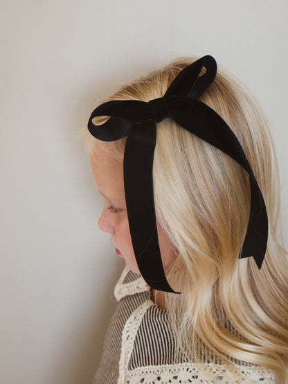 7” Velvet Bows