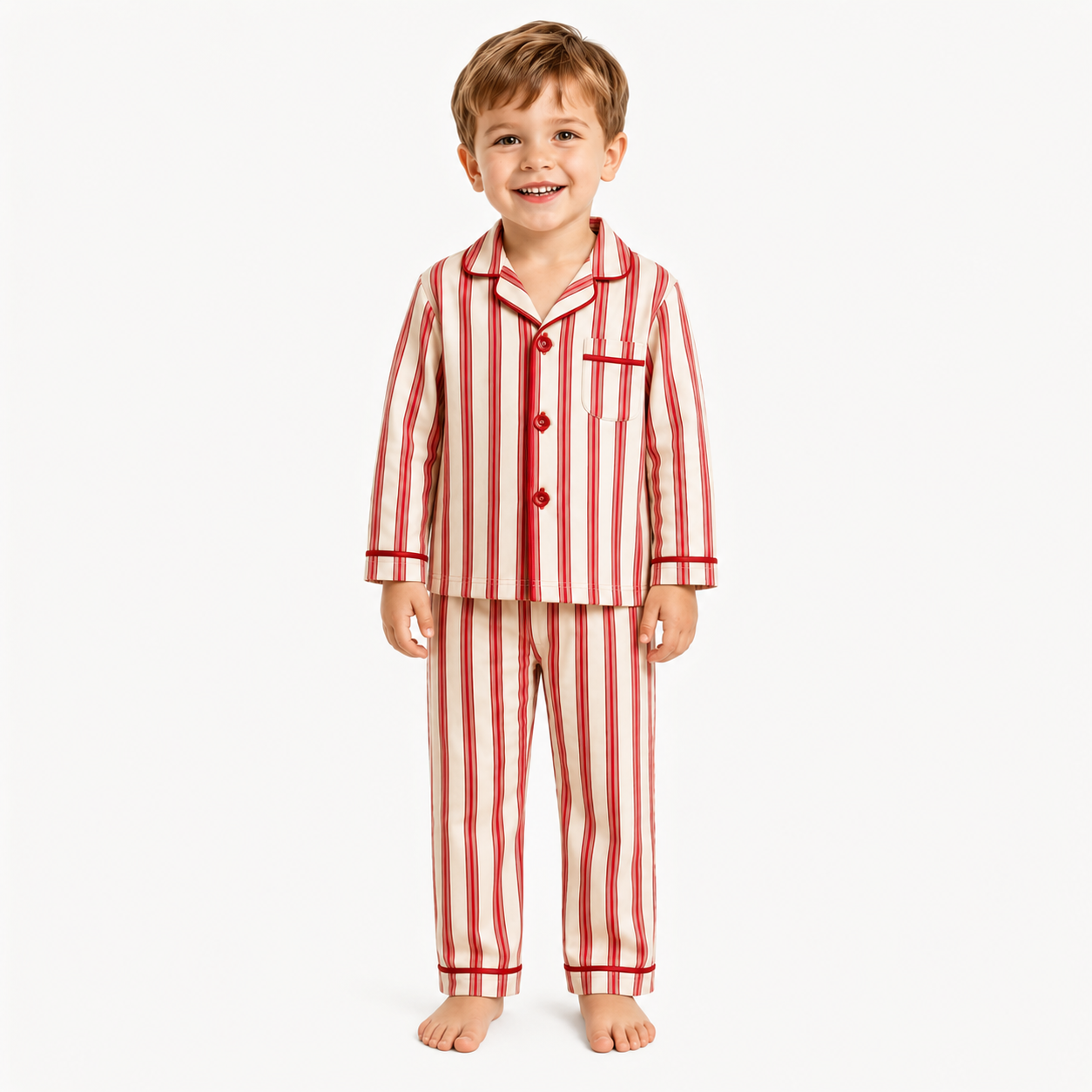 Vintage Holiday Stripe Two Piece Set | PREORDER
