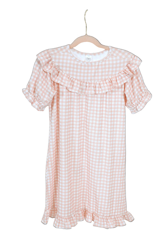 Nellie Jo Dress- CLASSIC PINK GINGHAM