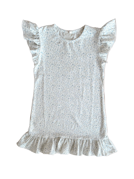 Oakley Dress- DAINTY BLUE FLORAL